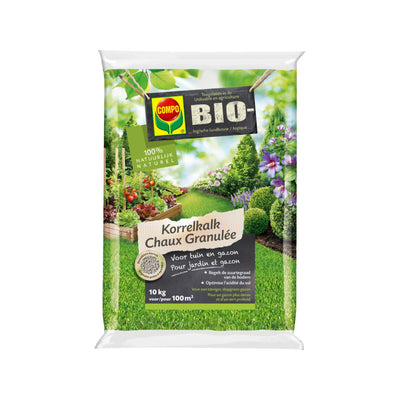 Chaux pour Jardin et Gazon Bio 10 kg – COMPO