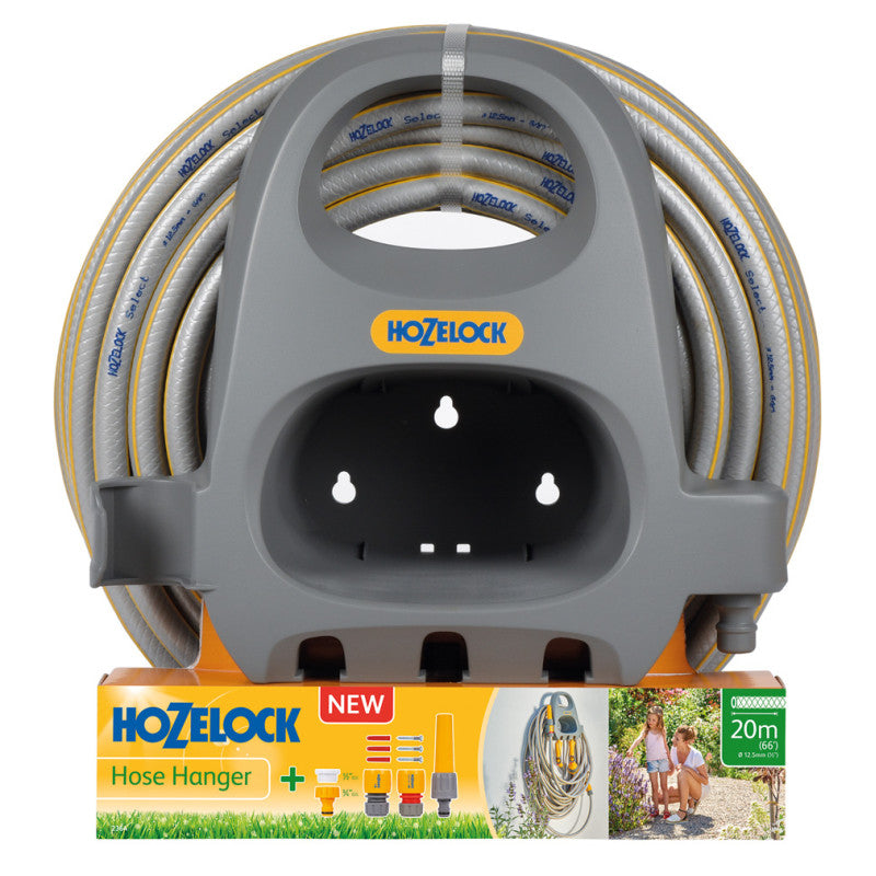 Dévidoir Mural avec Tuyau d’Arrosage 20 m Ø12,5 mm – HOZELOCK